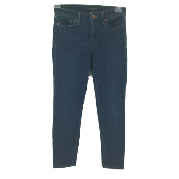 Lucky Brand Womens  Ava Crop Jeans Size 0/25  Medium Wash Low Rise Stretch - Picture 3 of 12